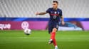 Lucas Digne sous le maillot de l'équipe de France