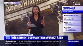 Législatives: 214 désistements comptabilisés à ce stade pour le second tour