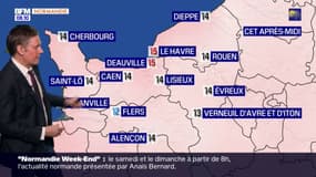 Météo Normandie: un dimanche maussade, 15°C au Havre