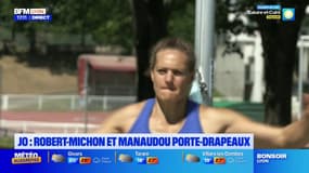 JO 2024: Mélina Robert-Michon et Florent Manaudou porte-drapeaux