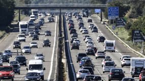 La circulation va être très encombrée, ce samedi, dans la région Auvergne-Rhône-Alpes (PHOTO D'ILLUSTRATION)