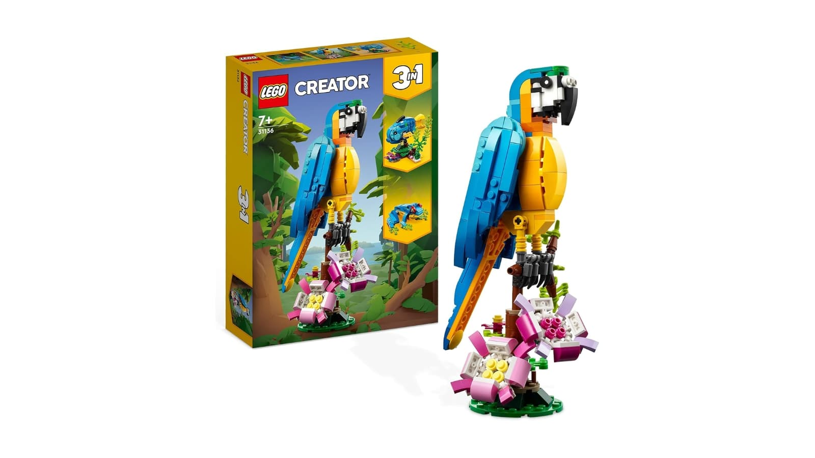 Set de 3 animaux Lego à 16,99€ au lieu de 24,99€