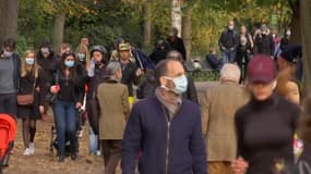 Il y avait du monde samedi au parc Monceau dans le 8e arrondissement de la capitale