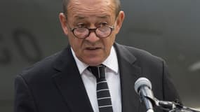 Le ministre de la Défense Jean-Yves Le Drian, le 9 septembre 2014.