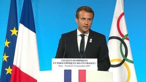 JO 2024 à Paris: "Vous avez réussi à faire taire les grincheux", sourit Emmanuel Macron 
