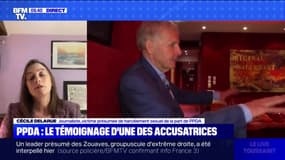 PPDA: "Je me sentais salie", Cécile Delarue, victime présumée de harcèlement sexuel, témoigne