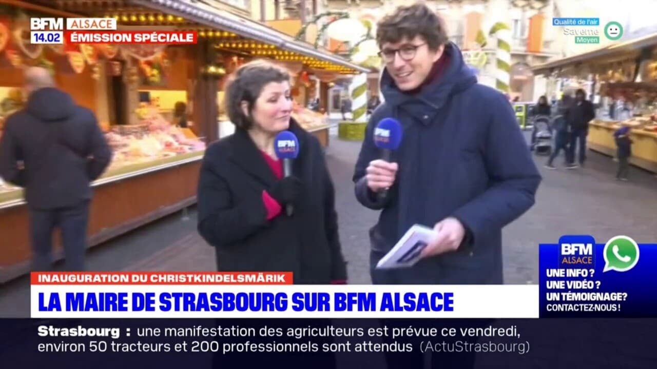 Marché de Noël de Strasbourg rendre l