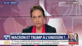 Macron et Trump à l'unisson ?