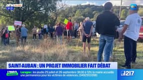 Château-Arnoux-Saint-Auban: mobilisation contre un projet immobilier avec des logements sociaux