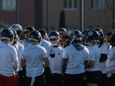 Les Mousquetaires de Paris réunis le 18 mars 2023 pour le premier entraînement collectif