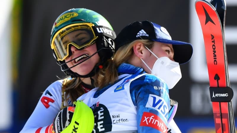 Mondiaux de ski: Liensberger remporte le slalom, Noëns loin du podium