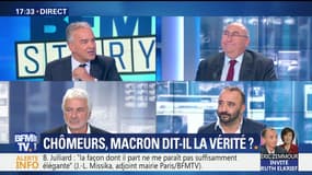 Chômeurs: Emmanuel Macron dit-il la vérité ?