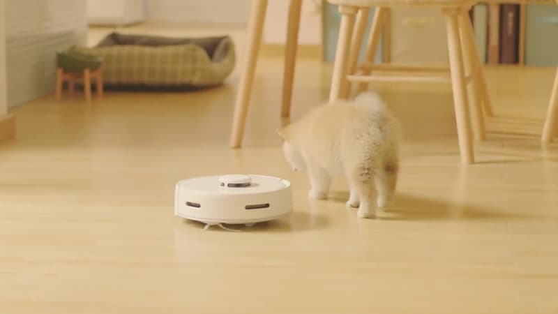 Le robot-aspirateur K10+ de SwitchBot