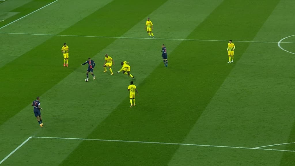L'erreur de Mbappé.