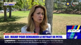 Législatives en Provence: une manifestation organisée pour le retrait de la candidate Ensemble