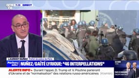 Évacuation de la Gaîté lyrique: "On va prolonger cette sécurisation par les forces de sécurité intérieure dans les jours qui viennent", assure Laurent Nuñez