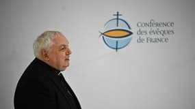 Le cardinal Jean-Marc Aveline, archevêque de Marseille et président de la Conférence des évêques de France, le 3 avril 2025 à Lourdes