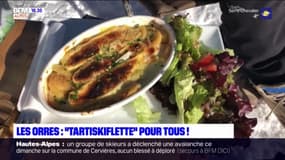 Les Orres: de la tartiflette pour les skieurs