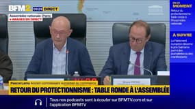 Ralentissement des échanges internationaux : "L'effet négatif sur l'économie américaine de la hausse des droits de douane se fait attendre", lance Pascal Lamy, ancien directeur général de l’OMC