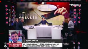 Un restaurateur lance le défi "No Phone January" 