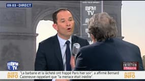 Entretien d'embauche: Benoît Hamon face à Jean-Jacques Bourdin en direct