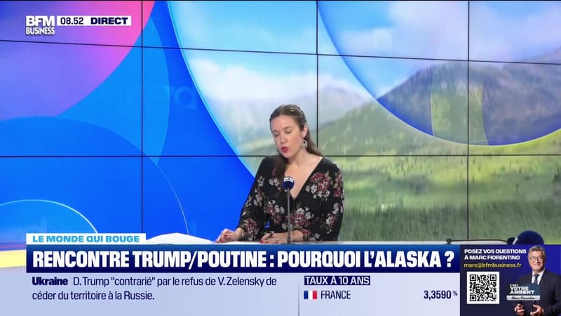 Caroline Loyer : Rencontre Trump/Poutine, pourquoi l'Alaska ? - 12/08