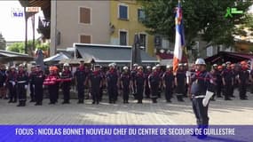 FOCUS : Nicolas Bonnet nouveau chef du centre de secours de Guillestre