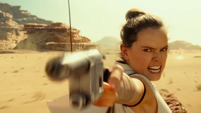 Daisy Ridley dans "Star Wars: L'ascension de Skywalker". 