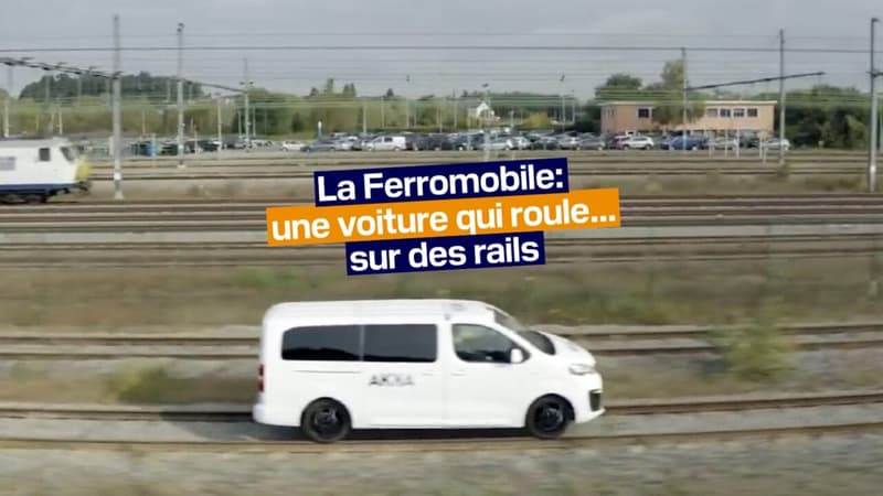 La Ferromobile: une voiture qui roule...sur des rails