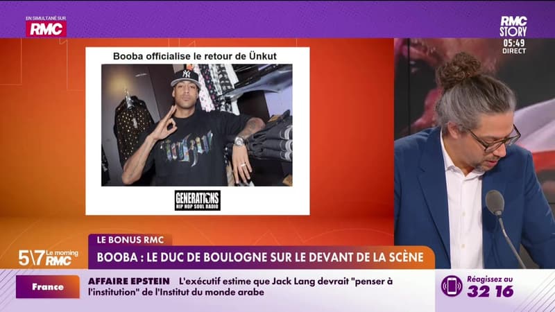 Le bonus RMC : Booba, le Duc de Boulogne sur le devant de la scène - 06/02