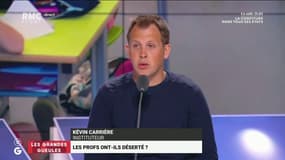 Kevin Carrière : "Oui, il y a des tire-au-flanc dans l'Education nationale ! J'en ai eu autour de moi"