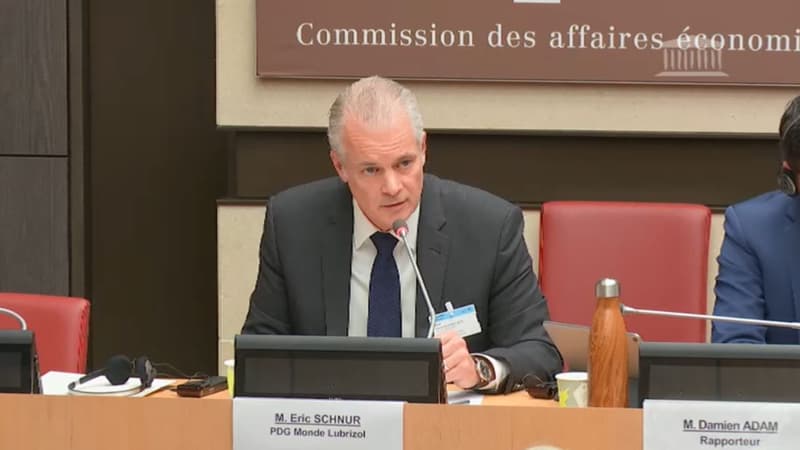 Le PDG de Lubrizol, Eric Schnur