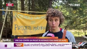 A La Clusaz, habitants et zadistes se mobilisent contre des retenues d'eau