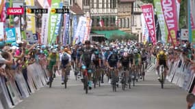 Daniel Skerl remporte la deuxième étape du Tour Alsace 2023.