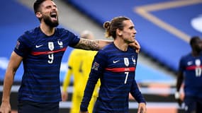 Olivier Giroud et Antoine Griezmann
