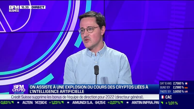 L'explosion du cours des cryptos liées à l'IA