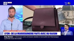 Planète Locale du lundi 12 juin - Lyon : de la maroquinerie faite avec du raisin