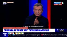 Marseille: quand la télé russe parle d'un bombardement de la cité phocéenne
