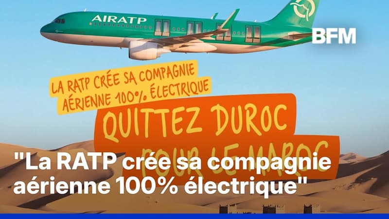 Pour son poisson d’avril, la RATP annonce lancer sa propre compagnie aérienne 100% électrique