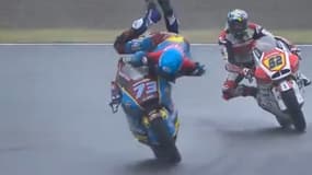 Alex Marquez a évité la chute