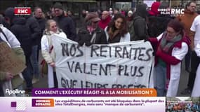 Comment l'exécutif réagit-il à la mobilisation 