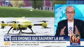 Ces drones qui pourraient vous sauver la vie