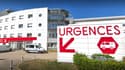 L'entrée des urgences de l'hôpital d'Argentan, dans l'Orne.