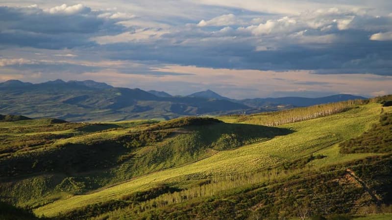 La superficie totale de ce bien situé dans le Colorado avoisine les 91.000 hectares.