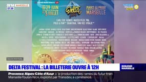Marseille: la billetterie du Delta Festival 2022 ouverte dès ce midi