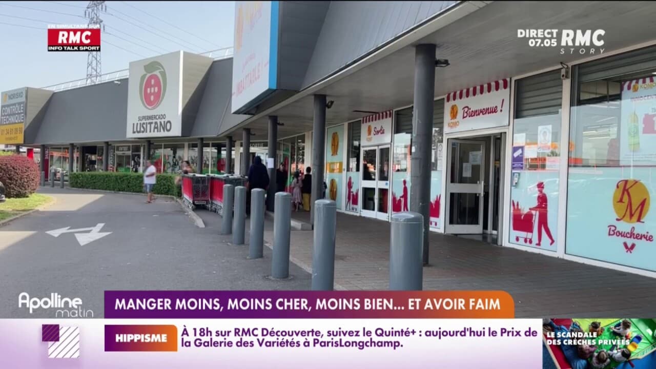 Manger moins, moins bien... et avoir faim
