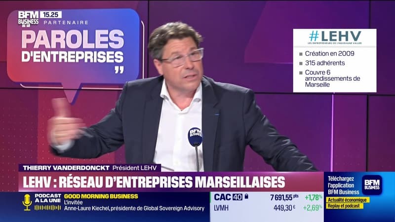 Thierry Vanderdonckt (LEHV) : LEHV, réseau d'entreprises marseillaises - 28/06