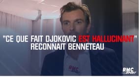 Open d’Australie : « Ce que fait Djokovic est hallucinant » reconnait Benneteau 