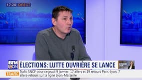 Olivier Minoux, tête de liste Lutte Ouvrière aux élections métropolitaines, invité de Bonsoir Lyon