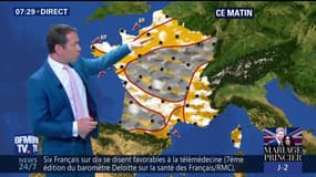 La météo pour ce jeudi 17 mai 2018